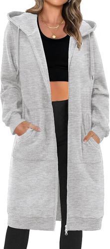 Tuopuda womens zip long - zip,