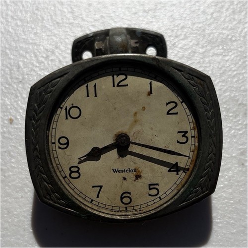 Dash mounted clock westclox - mounted,