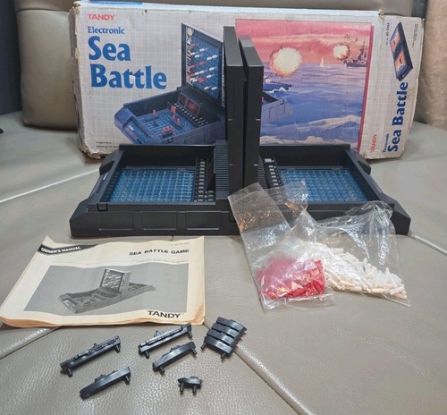 Vintage tandy sea battle - battle, board