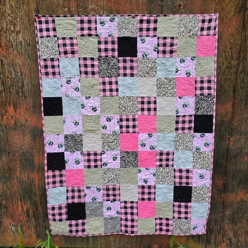 Handmade flannelette pink - flannelette,