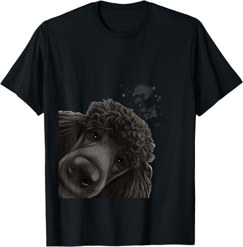 Funny curious dog black - funny,