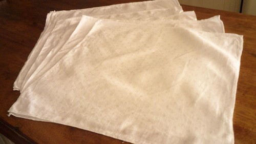 Vintage irish linen damask - 6,