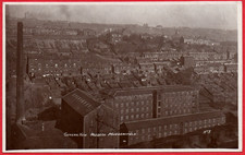 Real Photo Postcard, General View No3, Paddock, Huddersfield, Yorkshire c.1905