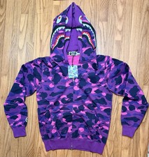 BAPE SHARK WGM FULL ZIP HOODIE