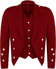 Red Prince Charlie Jacket with