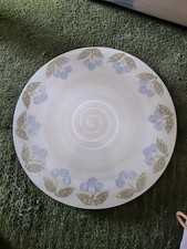 Vintage Wild Fruits Jersey Pottery Cake Cheese Board Plate Serving Platter 10"