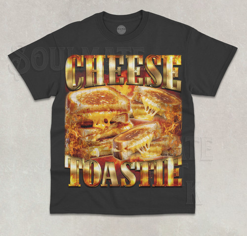 Cheese toastie shirt - t-shirt, funny
