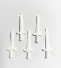 LEGO 5 x Sword 18031 White Knights Sword Kingdom Knights Castle Chess NEW