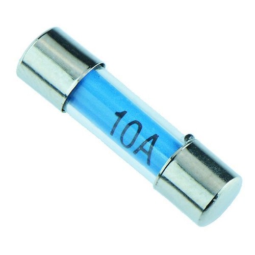 Radio glass fuse 5mm - glass,