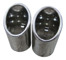 Premium exhaust tips chrome - exhaust,