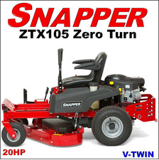 Snapper ZTX105 20hp 107cm