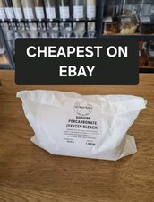 1kg Oxygen Bleach Green Bleach PLASTIC FREE UK Sodium Percarbonate