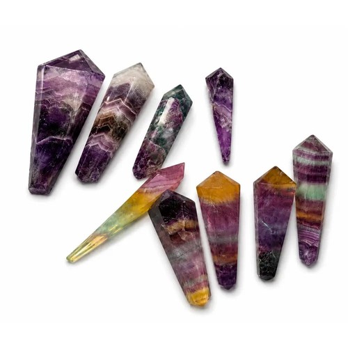 Natural candy fluorite crystal - candy,