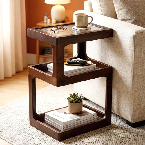 Solid wood side table for - side,