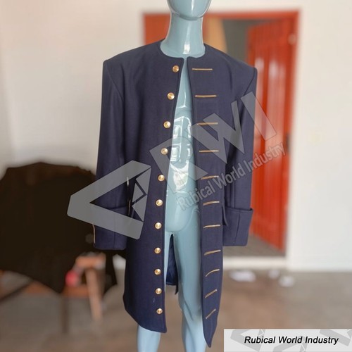 Men navy blue wool - men's,