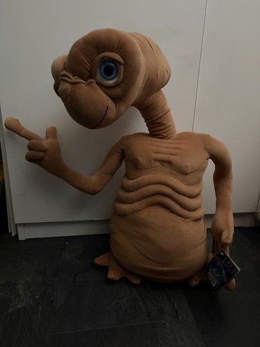 2002 large talking plush - e.t,
