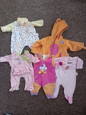 Large Bundle / Job Lot of Assorted Chou Chou Girl Doll Clothes  | Zapf Creation