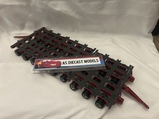 Corgi Modern Truck Heavy Haulage X6 Red Nicholas Bogies 1/50