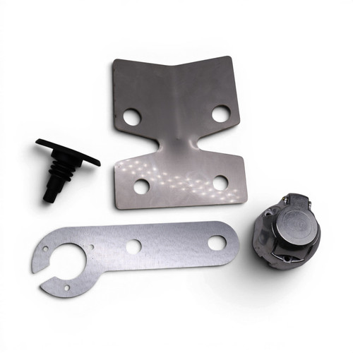 Towbar bumper protector plate - bumper,