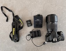 Nikon D5200 24.1MP Digital SLR Camera Black with Tamron 70- 300mm Lens 3 Bats