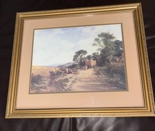 framed print of "Harvest time"
