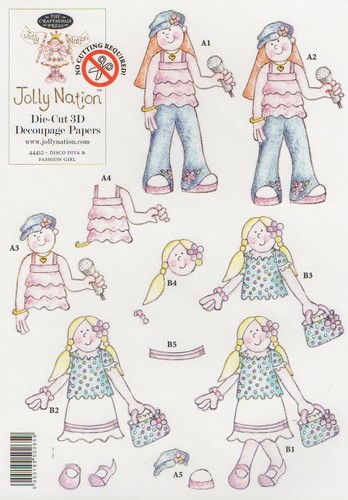 Jolly nation die cut - nation, a5