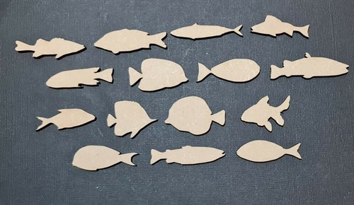 15x mixed fish laser - 15x, cut