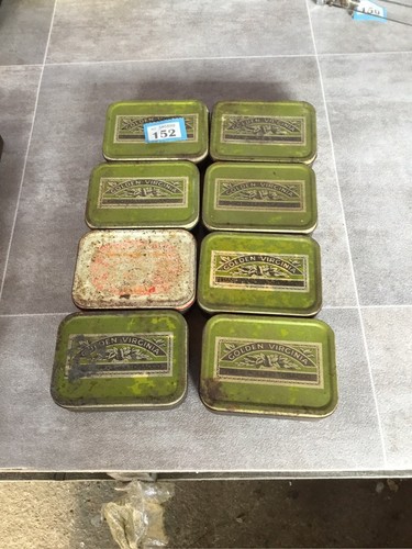 Various tobacco tins in - tobacco,