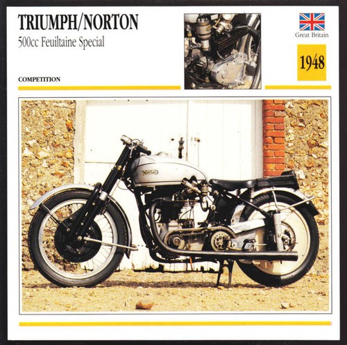 1948 triumph norton 500cc - 1948,