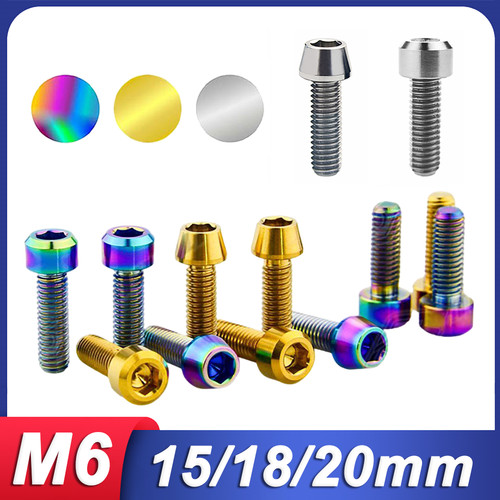Titanium taper cone socket - m6,