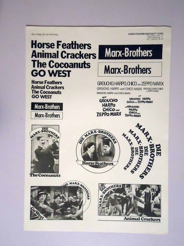 Die marx brothers horse - marx,