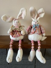 Pair of His & Her White Easter