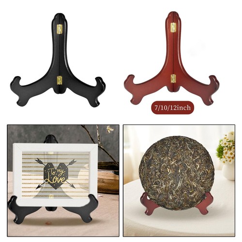 Plate stand decorative wooden - decorative,