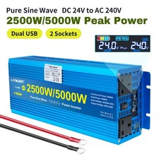 2500W 5000W Pure Sine Wave