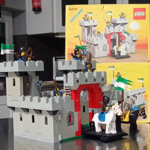 Lego 6073 set black knight - lego,