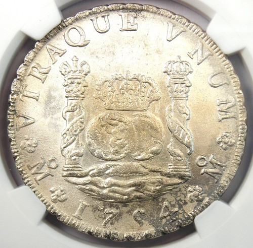 1754 mexico pillar dollar - 1754,