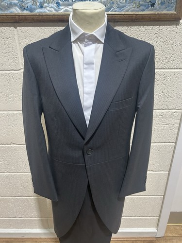 Grey herringbone piece tails - grey,