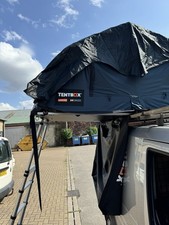 TENTBOX LITE 2.0 Roof Tent (slate grey) & TENTBOX Side Awning - Used 4 Times VGC