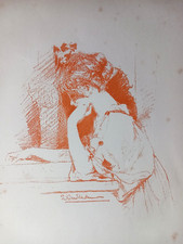 L. ALMA TADEMA -  GIRL READING