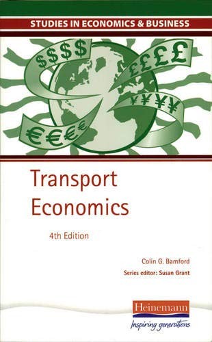Transport economics 4th - economics,