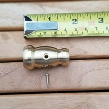 SOLID BRASS CHOCOLATE AND TOFFEE HAMMER FOR WOODTURNING PROJECT OR CRAFT KITS