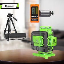 4D Laser Level With Remote Control + Receiver + 143cm Tripod Huepar original kit