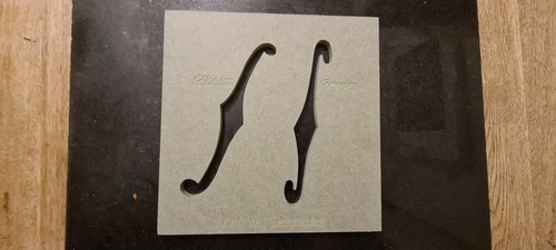 Hole routing template - f,