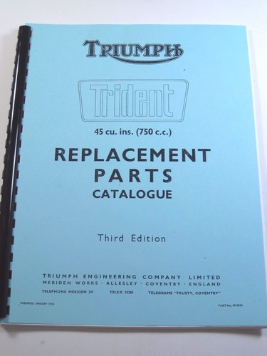 Triumph trident model t150 - model,