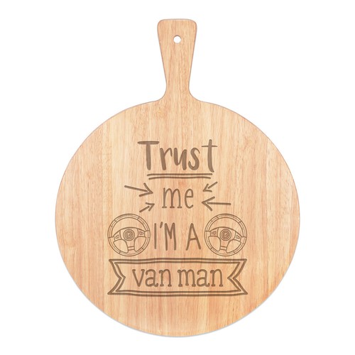Trust van man - van, pizza