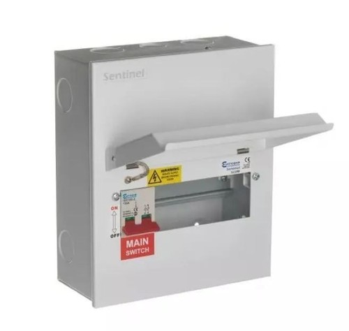 100a main switch consumer unit - 100a,