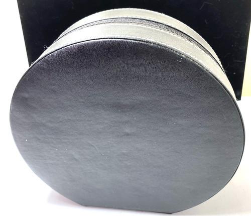 Prezerve round black faux - black,