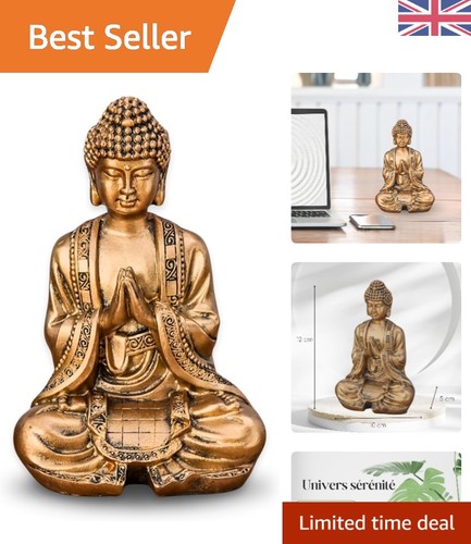 Lucky charm gold buddha - lucky, statue