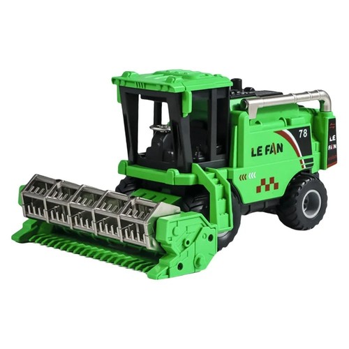 Farm combine harvester toy - farm,