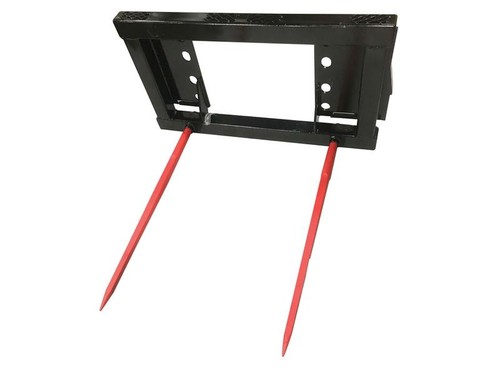 Tractor bale spike - tractor, frame